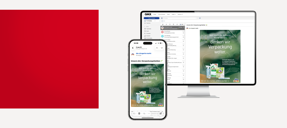 Brand awareness with the Inbox Ad Template