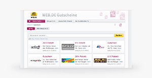 WEB.DE startet Premium-Gutscheinportal
